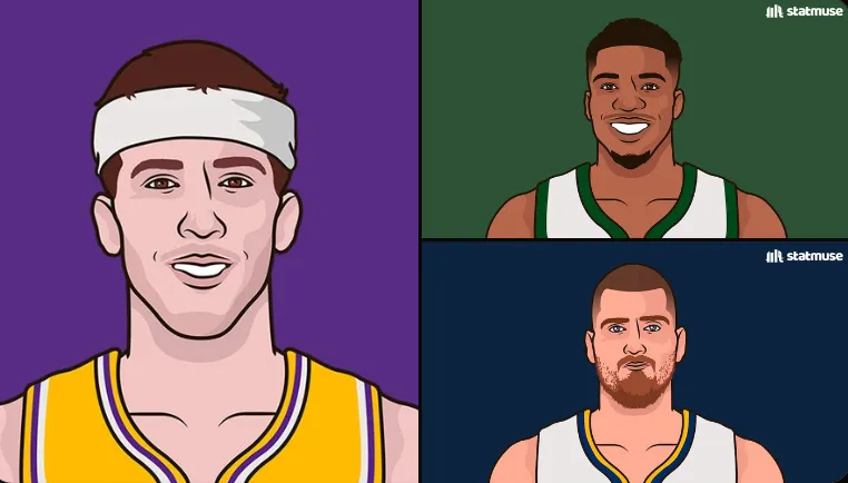 本赛季25+5+5且命中率50%的球员:2届MVP、3届MVP和里夫斯